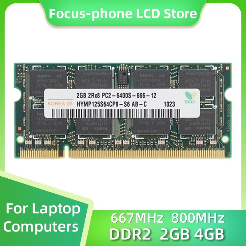 Ddr2 Ram - ノートブックメモリ,ピン667ピン,2GB,4GB,800MHz,PC2-5300 MHz,2x 8
