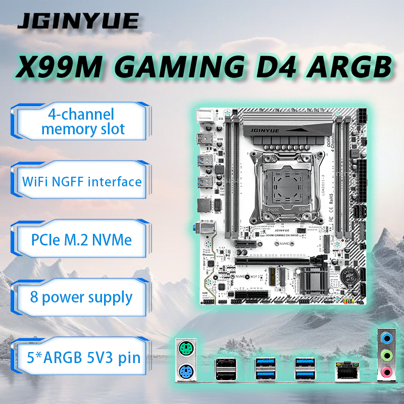 Ecc Ram Server - JGINYUE X99 マザーボード LGA2011-3 M-ATX Xeon