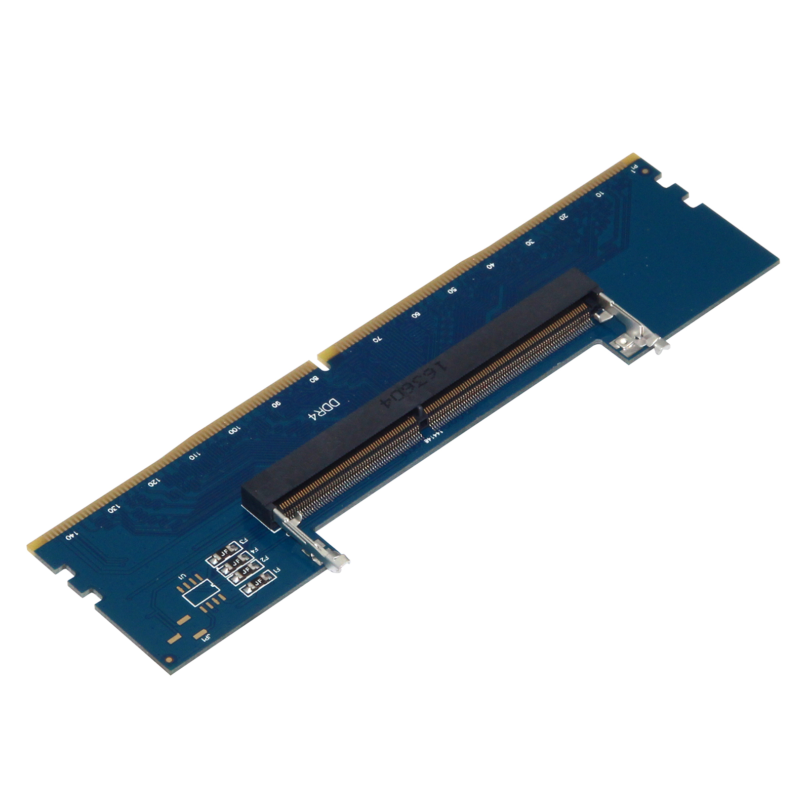 Sodimm Ddr4 - 1～3個入り、ノートパソコン用SO-DIMMからデスクトップPC用DIMMへの変換カード、DDR4メモリRAMアダプター、ゲーミングノートパソコン用RAMコネクタカード、メモリスティック。