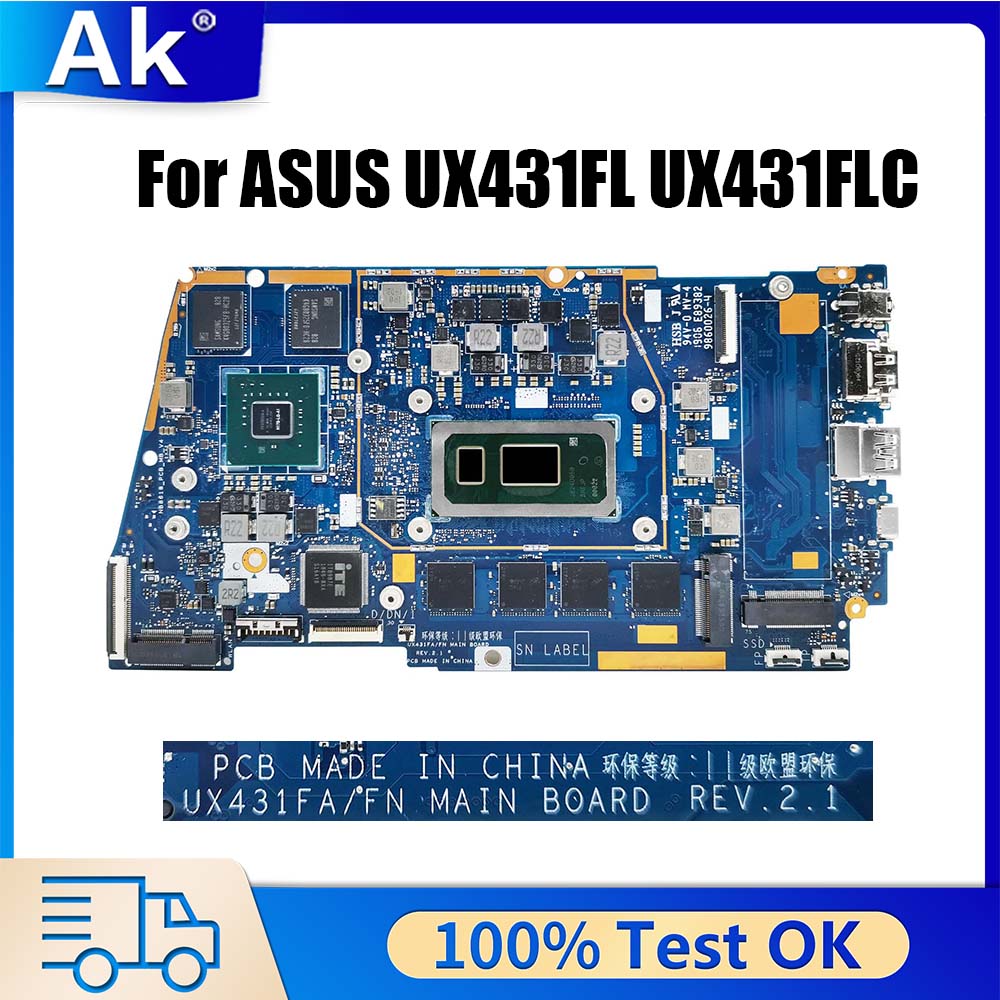 Sodimm Ddr4 - Zenbook 14、ux431fa、ux431fn、ux431fac、ux431f、ux431fc、4gb、8gb、16gb ram、I3-I5-I7-8th, 10th、uma pm用マザーボード