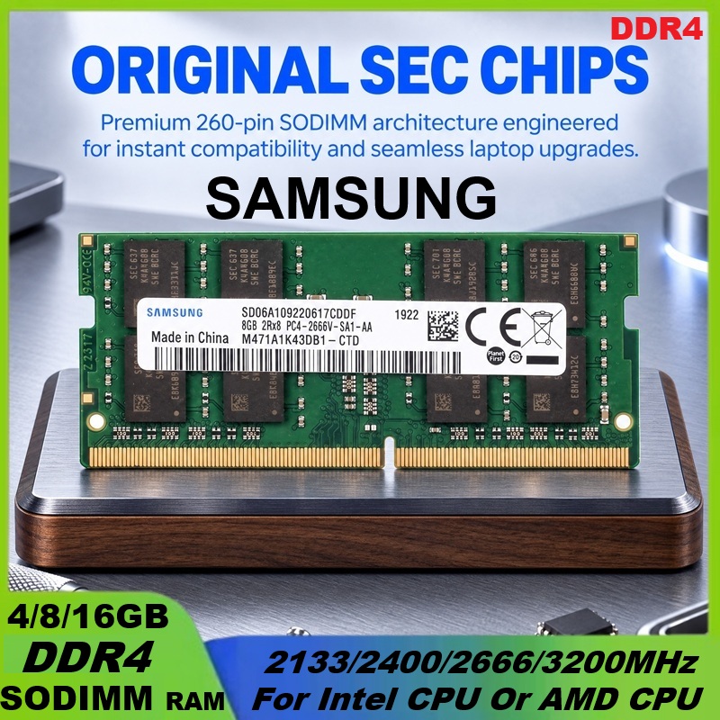 Ddr4 3200 16Gb - SAMSUNG DDR4 RAM 16GB、32GB、4GB、8GB、3200MHz、2133MHz、2400MHz、2666MHz、ノートパソコン用メモリ、SODIMM、PC4-25600、21300、19200、17000、IntelおよびAMD対応。