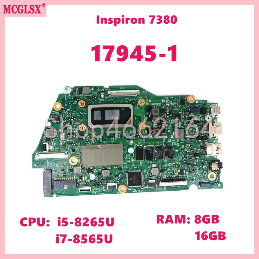 Ddr4 8Gb - 17945-1 I5-8265U I7-8565U CPU 8GB/16GB RAM搭載
