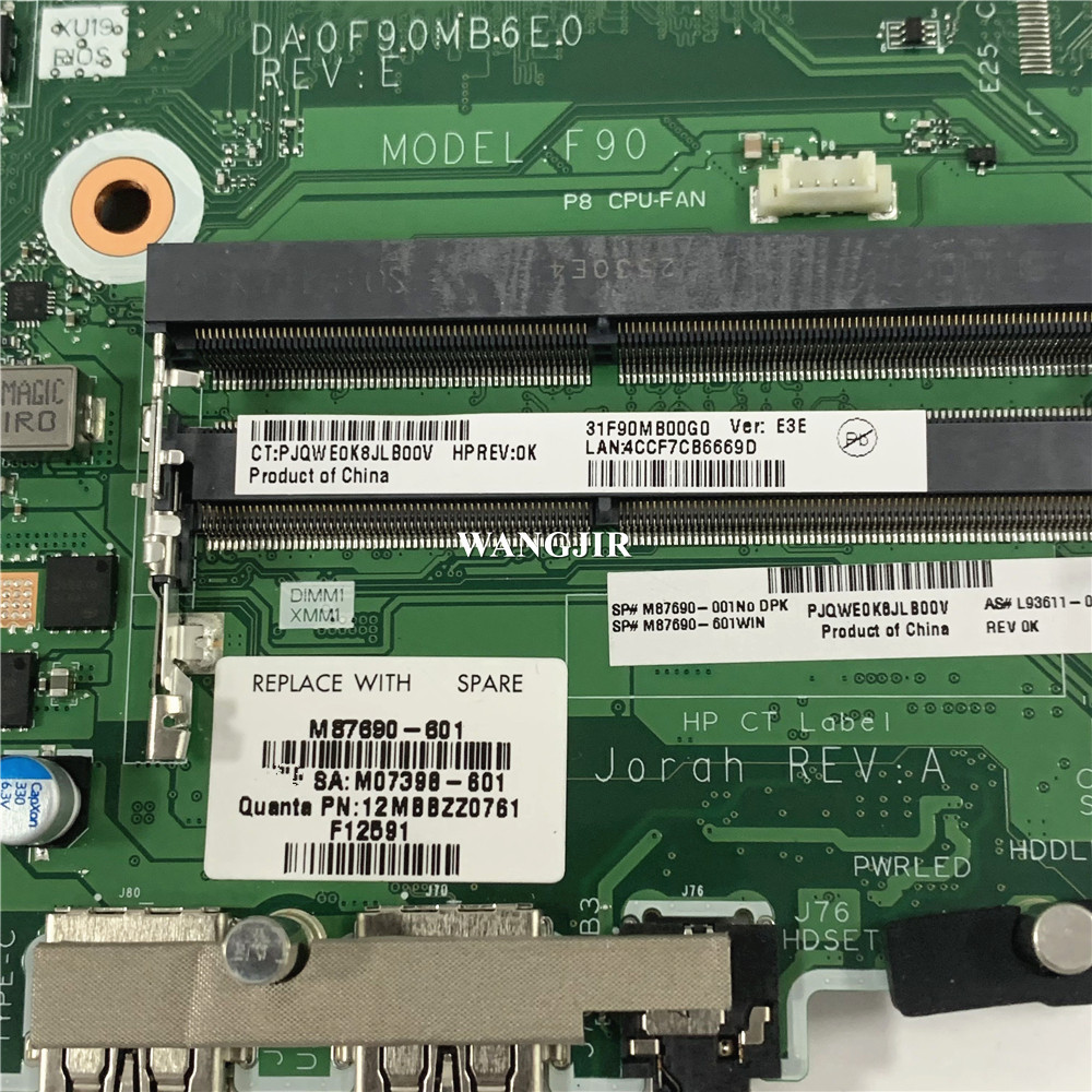 F90、HP 260 G4用マザーボード、DA0F90MB6 - Ddr4 16Gb のレビューと価格