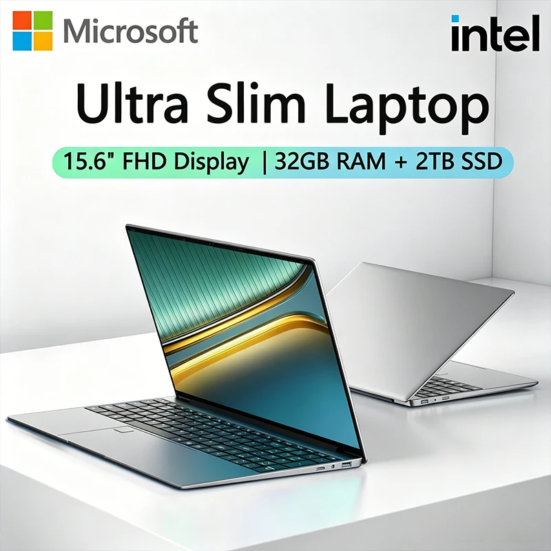 新しい 15.6 インチ超薄型ノートパソコン インテル Co - Ddr4 32Gb のレビューと価格