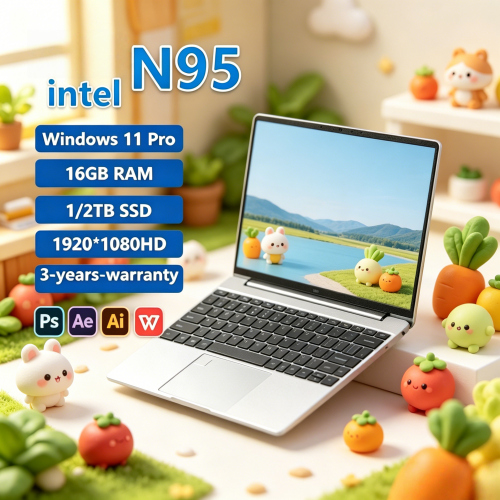 堅牢な15.6インチIntel N95搭載ポータブルノートパ - Ddr4 32Gb のレビューと価格