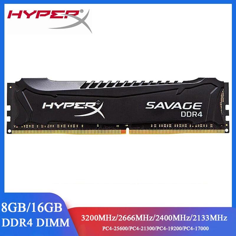 HYPERX SAVAGE メモリア DDR4 RAM 16 - Ddr4 3200 16Gb のレビューと価格
