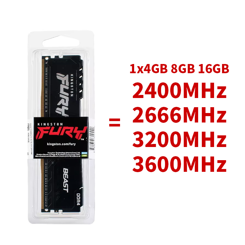 キングストン BEAST RAM DDR4 3200MHz  - Ddr4 3200 16Gb のレビューと価格