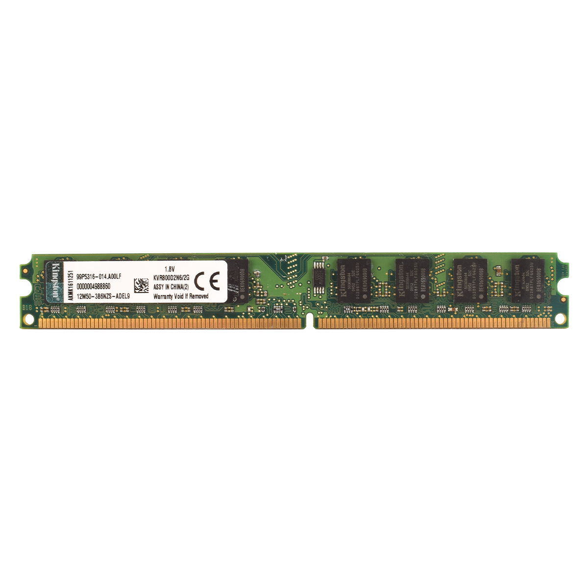 キングストン メモリア RAM DDR2 2GB 800Mh - Ddr2 Ram のレビューと価格