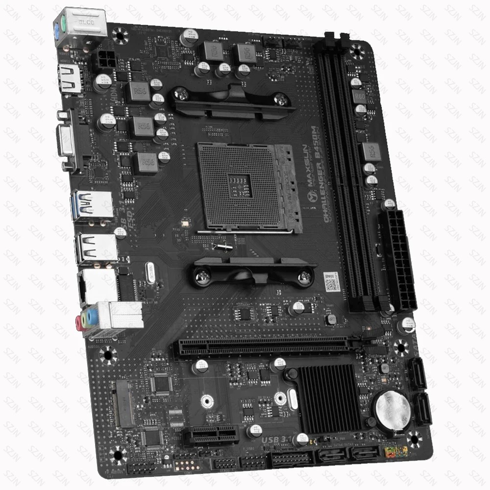 Maxsun B450 マザーボード + AMD R5 56 - Ddr4 3200Mhz のレビューと価格